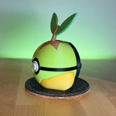 Tortipouss 3D – Pokémon Plante | Farken3DPrint