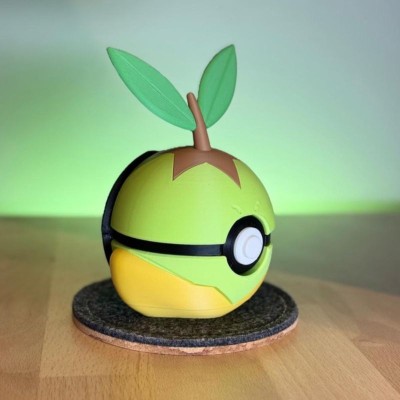 Tortipouss 3D – Pokémon Plante | Farken3DPrint