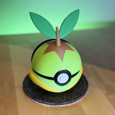 Tortipouss 3D – Pokémon Plante | Farken3DPrint