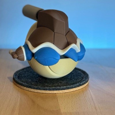 Méga Tortank 3D – Pokémon Eau | Farken3DPrint