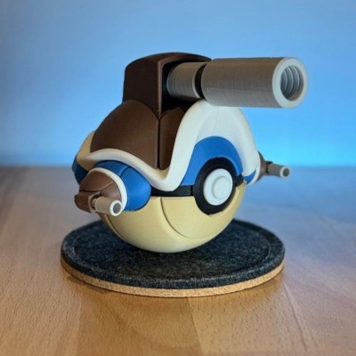 Méga Tortank 3D – Pokémon Eau | Farken3DPrint