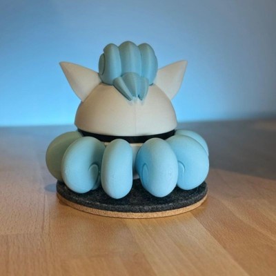 Goupix d’Alola 3D – Pokémon Glace | Farken3DPrint