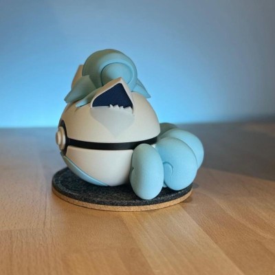 Goupix d’Alola 3D – Pokémon Glace | Farken3DPrint