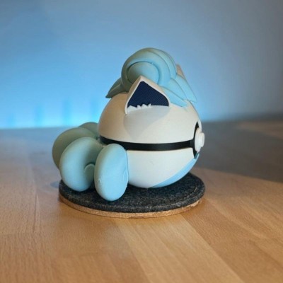 Goupix d’Alola 3D – Pokémon Glace | Farken3DPrint