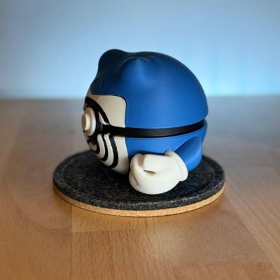 Tartard 3D – Pokémon Eau et Combat | Farken3DPrint