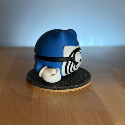 Tartard 3D – Pokémon Eau et Combat | Farken3DPrint