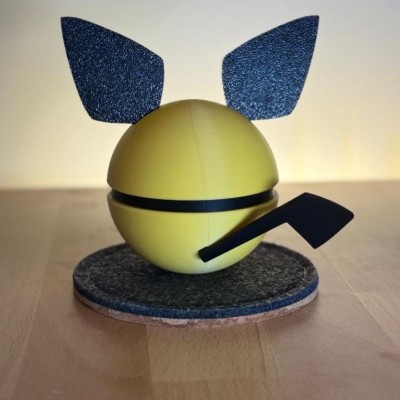 Pichu 3D – Pokémon Électrik | Farken3DPrint