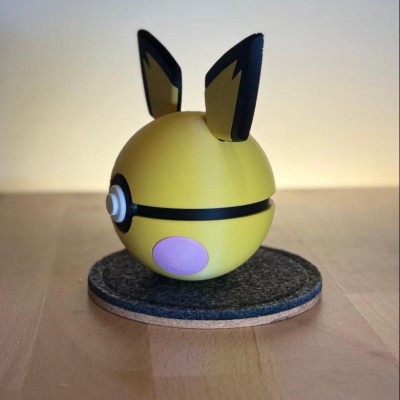 Pichu 3D – Pokémon Électrik | Farken3DPrint
