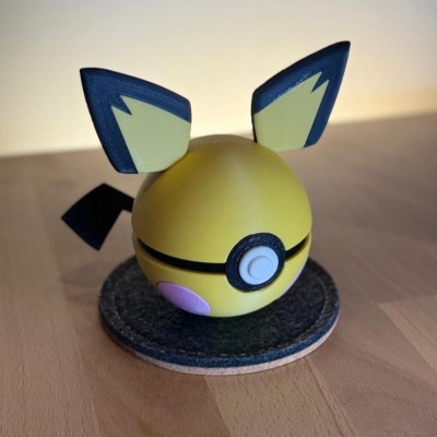 Pichu 3D – Pokémon Électrik | Farken3DPrint