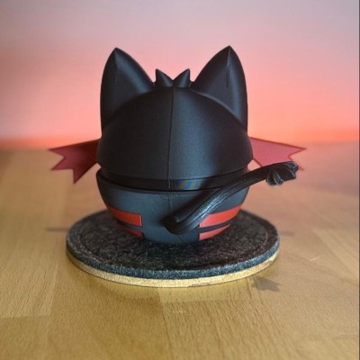 Flamiaou 3D – Pokémon Feu | Farken3DPrint