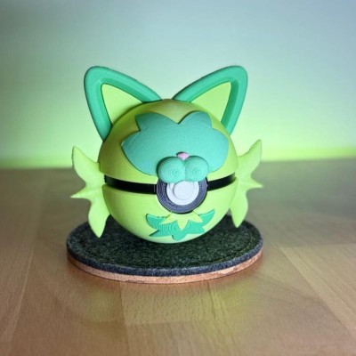 Poussacha 3D – Pokémon Plante | Farken3DPrint