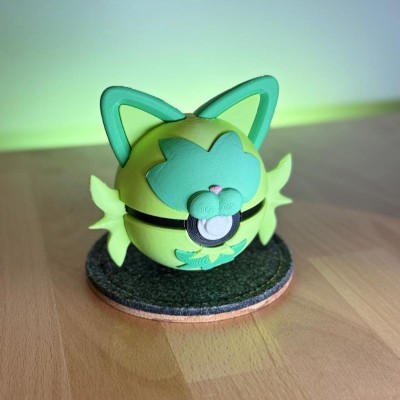 Poussacha 3D – Pokémon Plante | Farken3DPrint