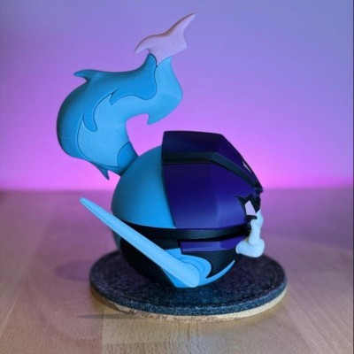 Malvalame 3D – Pokémon Feu et Spectre | Farken3DPrint