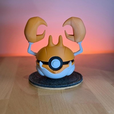 Krabby 3D – Pokémon Eau | Farken3DPrint