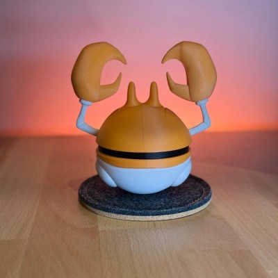 Krabby 3D – Pokémon Eau | Farken3DPrint