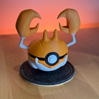 Krabby 3D – Pokémon Eau | Farken3DPrint