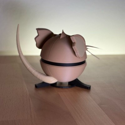 Ratatac 3D – Pokémon Normal | Farken3DPrint