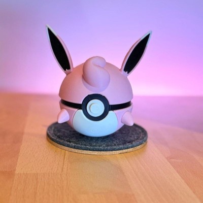 Grodoudou 3D – Pokémon Fée et Normal | Farken3DPrint