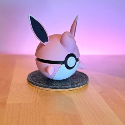 Grodoudou 3D – Pokémon Fée et Normal | Farken3DPrint