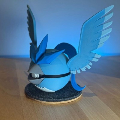 Artikodin 3D – Oiseau Légendaire Pokémon Glace/Vol | Farken3DPrint