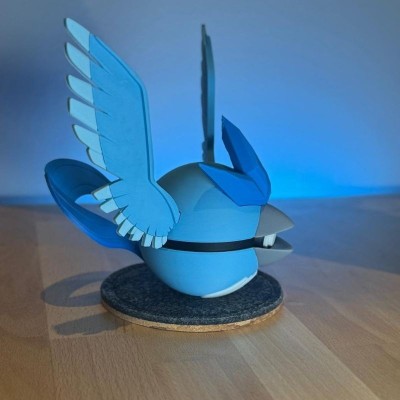 Artikodin 3D – Oiseau Légendaire Pokémon Glace/Vol | Farken3DPrint