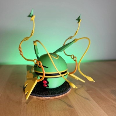 Méga Rayquaza 3D – Pokémon Dragon Légendaire | Farken3DPrint