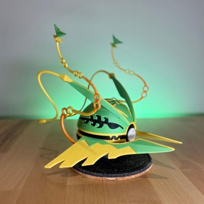 Méga Rayquaza 3D – Pokémon Dragon Légendaire | Farken3DPrint
