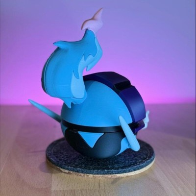 Malvalame 3D – Pokémon Feu et Spectre | Farken3DPrint