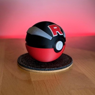Team Rocket Super Ball 3D – Pokéball | Farken3DPrint