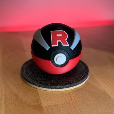 Team Rocket Super Ball 3D – Pokéball | Farken3DPrint