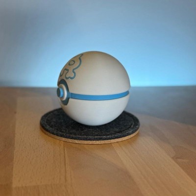 Team Aqua Ball 3D – Pokéball | Farken3DPrint
