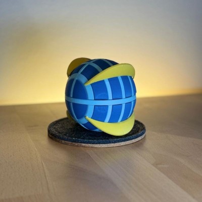 Ultra Ball 3D – Pokéball | Farken3DPrint