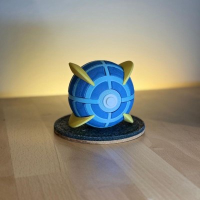 Ultra Ball 3D – Pokéball | Farken3DPrint