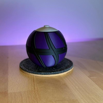 Dark Ball 3D – Pokéball | Farken3DPrint