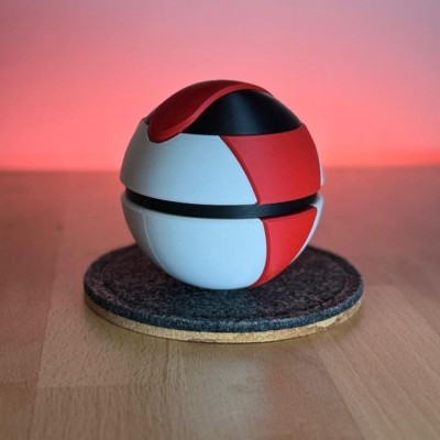 Chrono Ball 3D – Pokéball | Farken3DPrint