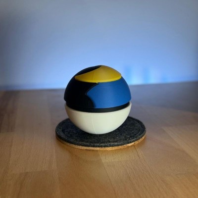 Lune Ball 3D – Pokéball | Farken3DPrint