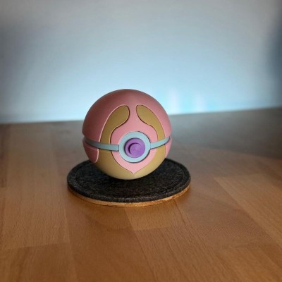 Soin Ball 3D – Pokéball | Farken3DPrint