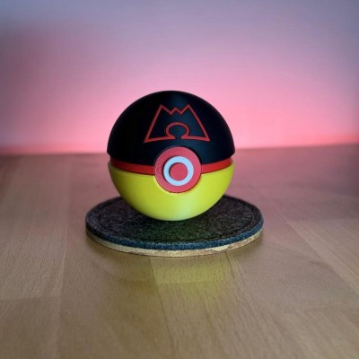 Team Magma Ball 3D – Pokéball | Farken3DPrint