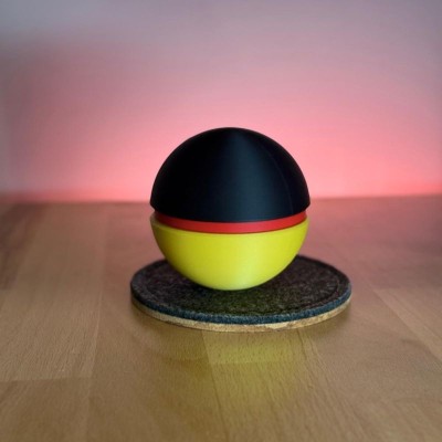 Team Magma Ball 3D – Pokéball | Farken3DPrint