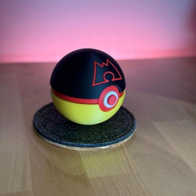 Team Magma Ball 3D – Pokéball | Farken3DPrint