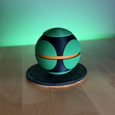 Sombre Ball 3D – Pokéball | Farken3DPrint