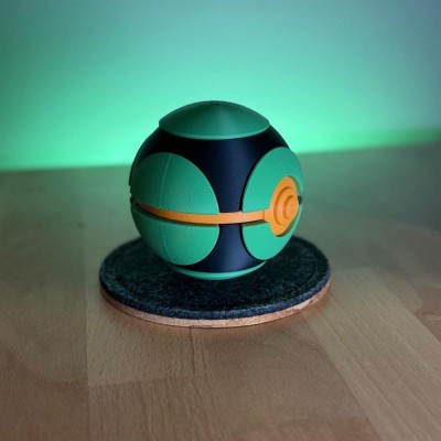 Sombre Ball 3D – Pokéball | Farken3DPrint