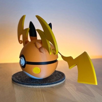 Méga Raichu Y 3D – Pokémon Électrik | Farken3DPrint