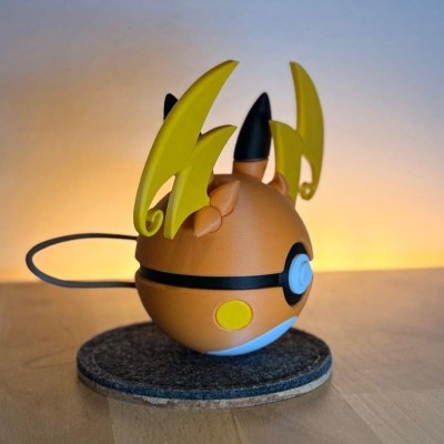 Méga Raichu Y 3D – Pokémon Électrik | Farken3DPrint