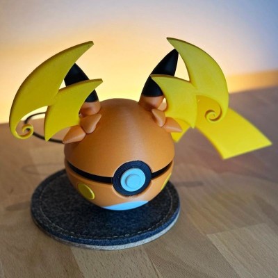 Méga Raichu Y 3D – Pokémon Électrik | Farken3DPrint