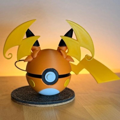 Méga Raichu Y 3D – Pokémon Électrik | Farken3DPrint