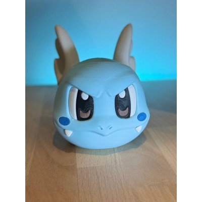 Découvrez le support de manette Carabaffe en 3D : un accessoire gaming Pokémon stylé, imprimé artisanalement par Farken3DPrint.