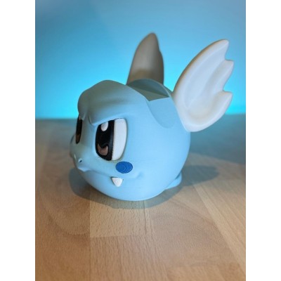 Découvrez le support de manette Carabaffe en 3D : un accessoire gaming Pokémon stylé, imprimé artisanalement par Farken3DPrint.