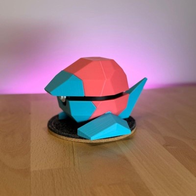 Porygon 3D – Pokémon Normal | Farken3DPrint