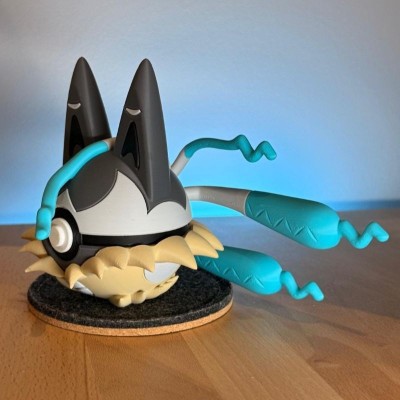 Méga Lucario Z 3D – Pokémon Combat et Acier | Farken3DPrint